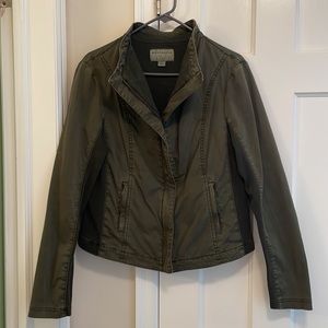 Marrakech Jacket, Anthropologie brand, gently worn, size Large, Green